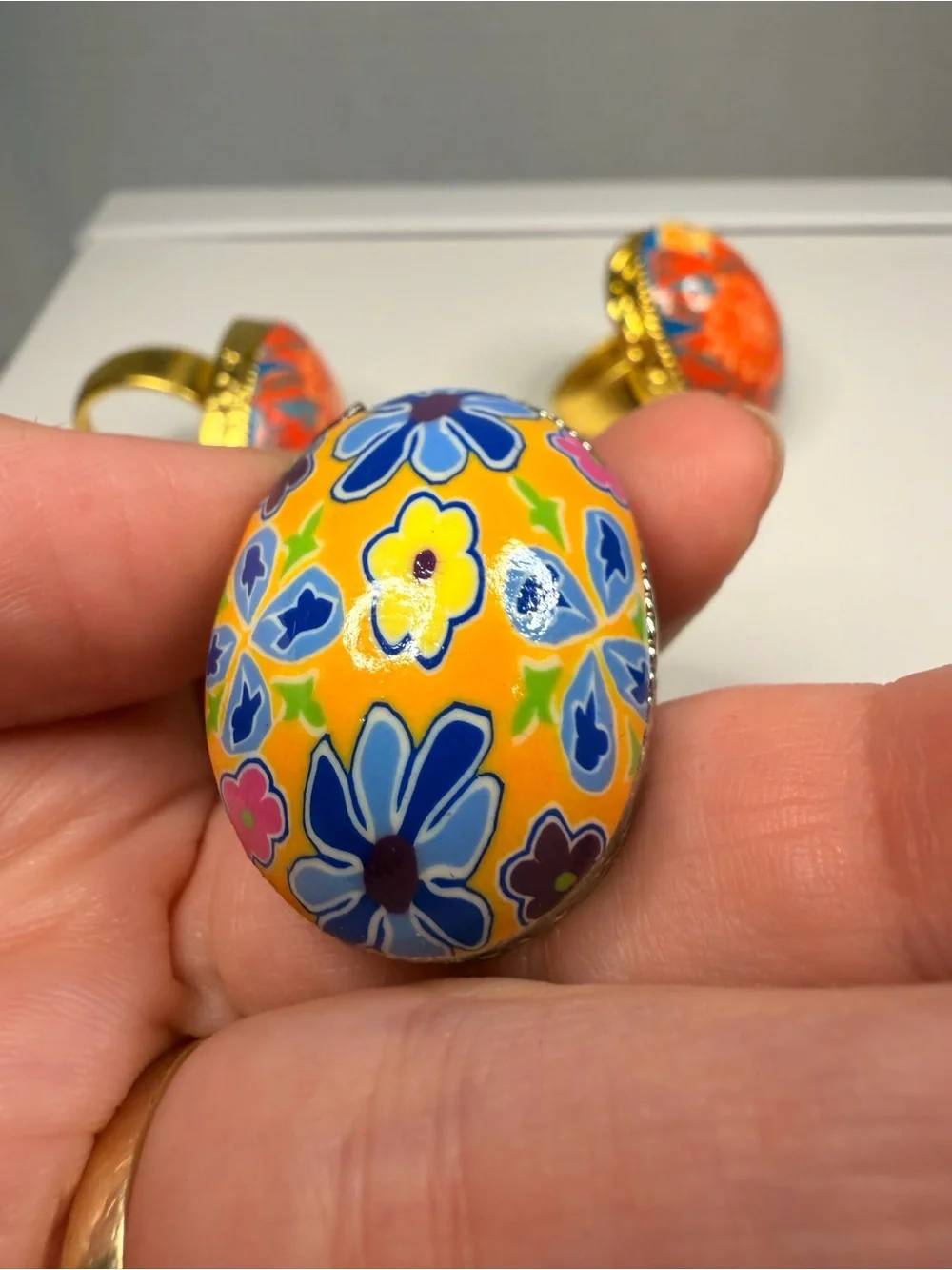 Vera Bradley Floral Enamel
Statement Ring Set - Picture 4 of 7